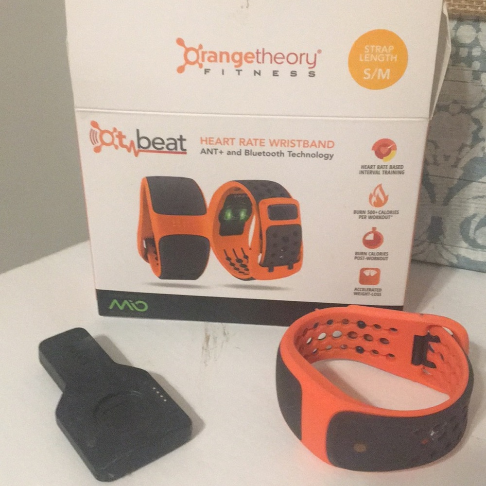 Orange theory wristband